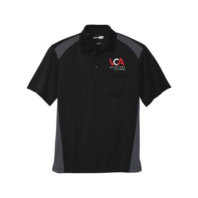 Men's Cornerstone Snag-Proof Two Way Color Block Polo