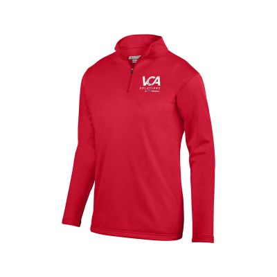 Men's Adult Wicking Fleece Quarter Zip Pullover