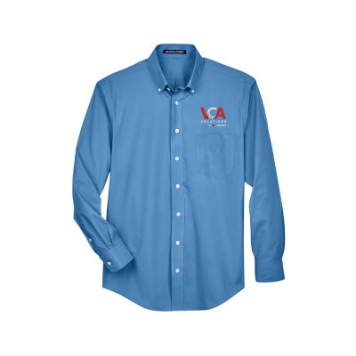 Men's Devon and Jones Crown Woven Solid Broadcloth