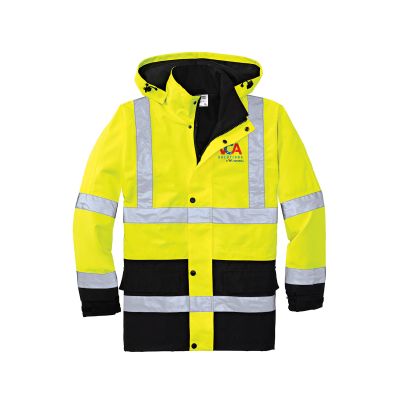 Men's CornerStone® - ANSI 107 Class 3 Waterproof Parka